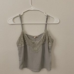 Blue Lace Camisole